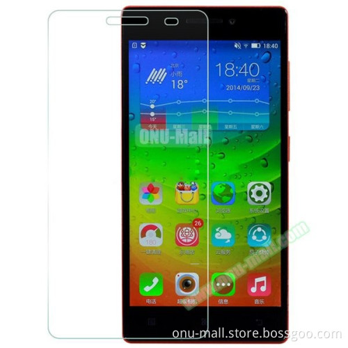 China Wholesale Price 0.33mm 2.5D Protective Tempered Glass Screen Protector for Lenovo A5000